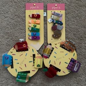 Piper K Teacher Hair Clips